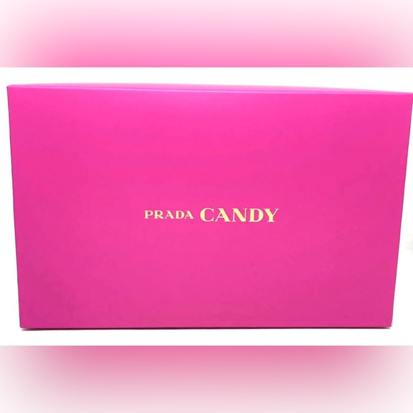NEW Prada Candy Bag Makeup Cosmetic Pouch Vanity Case / RARE - Picture 5 of 8